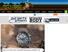 Tablet Screenshot of kfx450central.com